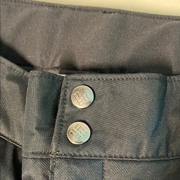 Columbia Black Ski & Snowboard Pants Water-Repellent Design - Picture 2 of 6